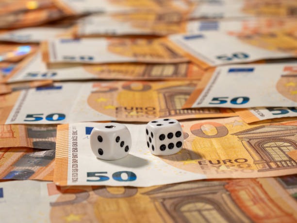 Live dealer casino table with professional croupier